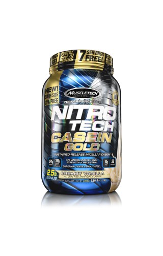 NITRO TECH 100% CASEIN GOLD 2.53lbs NITRO TECH 100% CASEIN GOLD 2.53lbs