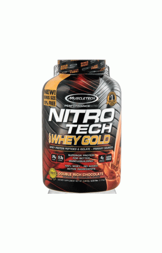 NITRO TECH 100% WHEY GOLD 5.5LBS NITRO TECH 100% WHEY GOLD 5.5LBS