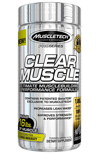 CLEAR MUSCLE 84 SERVINGS CLEAR MUSCLE 84 SERVINGS