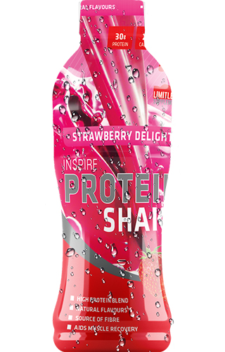 INSPIRE PROTEIN SHAKE Strawberry Delight (375ml) INSPIRE PROTEIN SHAKE Strawberry Delight (375ml)