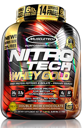 NITRO TECH 100% WHEY GOLD 5.5LBS NITRO TECH 100% WHEY GOLD 5.5LBS